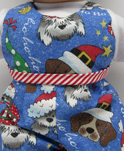 Load image into Gallery viewer, Bitty Baby 15" Twins Matching Outfits Christmas Puppies