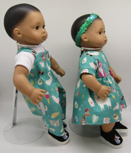 Load image into Gallery viewer, Bitty Baby 15" Twins Matching Outfits
