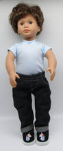 Load image into Gallery viewer, 18&quot; Doll Denim Slim Fit Blue Jeans
