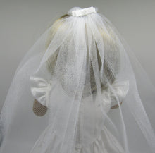 Load image into Gallery viewer, First Communion 3 Pc Outfit: Satin w Veil & Bible