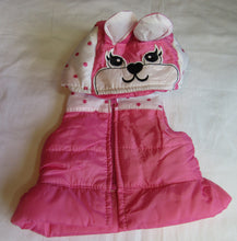 Load image into Gallery viewer, 18&quot; Doll Puffy Bunny Vest: Pink
