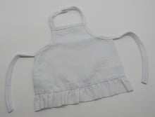 Load image into Gallery viewer, 18&quot; Doll Apron: White Butcher Style
