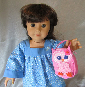 18" Doll Owl Lunch Bag