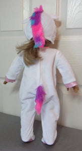 18" Doll 2 Pc Unicorn Costume
