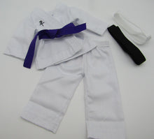 Load image into Gallery viewer, 18&quot; Doll Martial Arts 5 Pc Outfit
