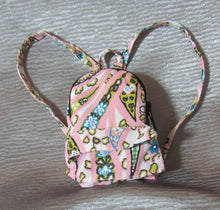 Load image into Gallery viewer, 18&quot; &amp; 15&quot; Doll Mini Backpack/Purse: Pink
