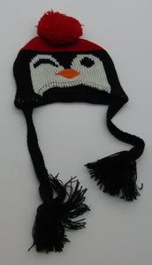 18" & 15" Doll Knit Penguin Hat