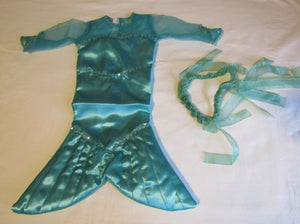 18" Doll 2 Pc Mermaid  Costume