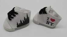 Load image into Gallery viewer, 18&quot; Doll I Heart NY 3 Pc Set: T-Shirt, Jeans &amp; Shoes
