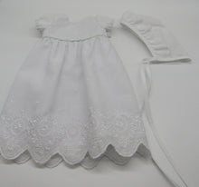 Load image into Gallery viewer, 15" Bitty Baby Christening Gown &amp; Bonnet

