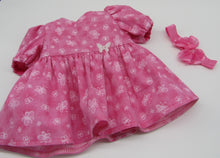 Load image into Gallery viewer, Bitty Baby 15 inch Doll Hot Pink Butterfly Dress
