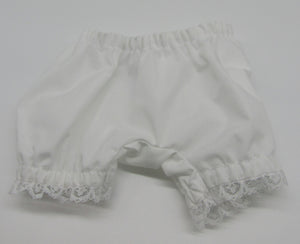 Bitty Baby 15 inch Doll Bloomers: White