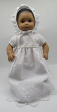 Load image into Gallery viewer, 15" Bitty Baby Christening Gown &amp; Bonnet
