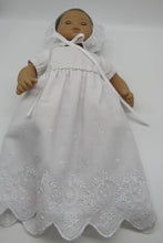 Load image into Gallery viewer, 15" Bitty Baby Christening Gown &amp; Bonnet
