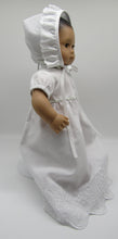 Load image into Gallery viewer, 15" Bitty Baby Christening Gown &amp; Bonnet
