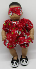 Load image into Gallery viewer, Bitty Baby 15 inch Doll 3 Pc Pajamas: Christmas Puppies
