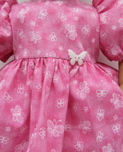 Load image into Gallery viewer, Bitty Baby 15 inch Doll Hot Pink Butterfly Dress

