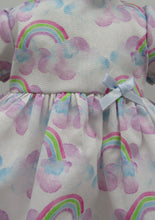 Load image into Gallery viewer, Bitty Baby 15 inch Doll Pastel Rainbow-Print 3 Pc Outfit

