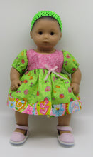 Load image into Gallery viewer, Bitty Baby 15 inch Doll Bright Seersucker 3 Pc Outfit
