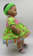 Load image into Gallery viewer, Bitty Baby 15 inch Doll Bright Seersucker 3 Pc Outfit

