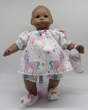 Load image into Gallery viewer, Unicorn Slippers 18 &amp; 15 inch Doll
