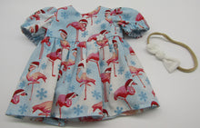 Load image into Gallery viewer, Bitty Baby 15 inch Doll Flamingo w Santa Hats Dress
