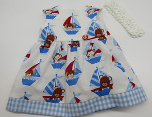 15" Bitty Baby Sailboat Sundress