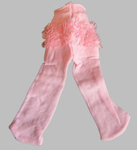 Load image into Gallery viewer, Bitty Baby 15 inch Doll Ruffle Bottom Tights: Pink
