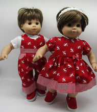 Load image into Gallery viewer, Bitty Baby 15" Twins Matching Outfits Moose
