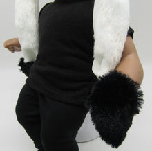 Load image into Gallery viewer, 18&quot; &amp; 15&quot; Doll Panda Bear Hat
