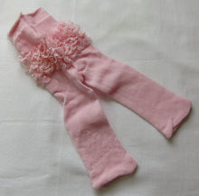 Load image into Gallery viewer, Bitty Baby 15 inch Doll Ruffle Bottom Tights: Pink
