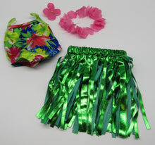 Load image into Gallery viewer, Hawaiian 4 Pc Floral Swimsuit Set
