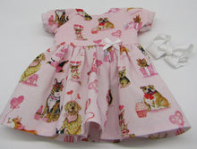 Load image into Gallery viewer, Valentine Puppy Dress: Pink

