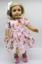 Load image into Gallery viewer, Valentine Puppy Dress: Pink

