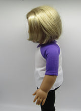 Load image into Gallery viewer, 2 Pack Ragland T-Shirt 18 inch Doll: Pink and Purple
