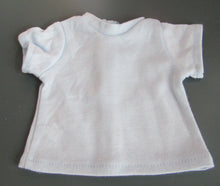 Load image into Gallery viewer, Basic T-Shirt in 3 Colors: 18 &amp; 15 inch Doll Navy, Baby Blue or Royal Blue
