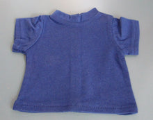 Load image into Gallery viewer, Basic T-Shirt in 3 Colors: 18 &amp; 15 inch Doll Navy, Baby Blue or Royal Blue
