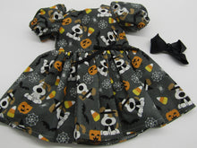 Load image into Gallery viewer, Halloween Puppy Dress: Gray
