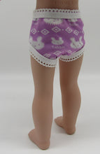 Load image into Gallery viewer, Wellie Wisher 14 inch Doll Underwear Two-Pack: Blue &amp; Purple
