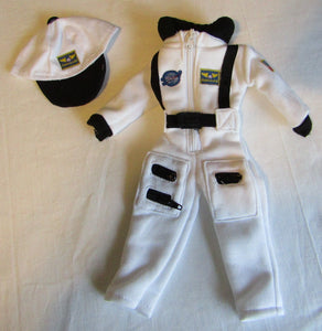 14" Wellie Wisher Doll Astronaut 2 Pc Outfit: White