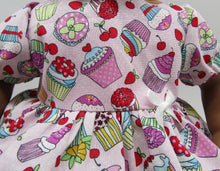 Load image into Gallery viewer, Bitty Baby 15 inch Doll Pink Cupcake Dress
