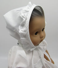 Load image into Gallery viewer, 15&quot; Bitty Baby Christening Gown &amp; Bonnet
