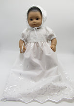 Load image into Gallery viewer, 15&quot; Bitty Baby Christening Gown &amp; Bonnet
