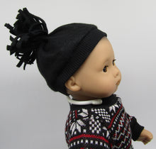 Load image into Gallery viewer, 15&quot; Bitty Baby Fair Isle Pattern Dress &amp; Hat

