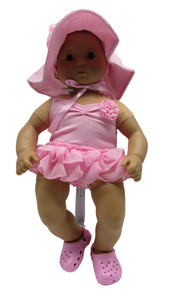 15" Bitty Baby  Pink Swimsuit & Hat