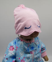 Load image into Gallery viewer, 15&quot; Bitty Baby Blanket Sleeper w Hat
