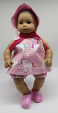 Load image into Gallery viewer, 15&quot; Bitty Baby 3 Pc Sunsuit: Unicorn
