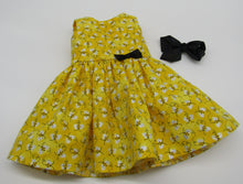 Load image into Gallery viewer, Glittery Bumble Bee Dress 18 inch Doll
