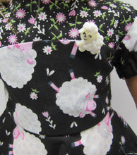Load image into Gallery viewer, Black &amp; Pink Sheep Swing Dress 18 inch Doll
