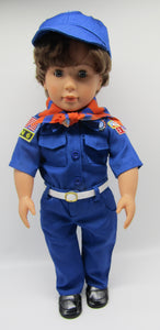 18" Doll Cub Scout 5 Pc Uniform Set